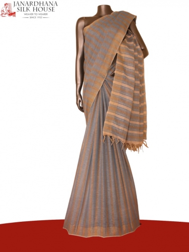 Handloom Pure Tussar Silk Saree